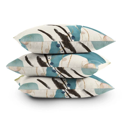 16"x16" Sheila Wenzel Ganny The Bouquet Abstract Square Throw Pillow - Deny Designs 5 16"x16" Sheila Wenzel Ganny The Bouquet Abstract Square Throw Pillow - Deny Designs - Image 3