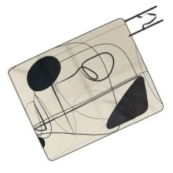 Nadja Abstract Line Art VIII Picnic Blanket - Deny Designs -Deny Designs Shop GUEST 010acd0d 37de 4c8b a3a2 d46a7cdba623