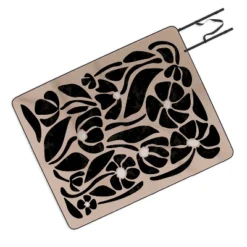 DorisciciArt Mid Century Modern Floral F Picnic Blanket - Deny Designs -Deny Designs Shop GUEST 0207b0dc 3473 4f26 adeb e9fa746dbda1