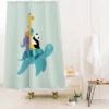 Deny Designs Kids' Andy Westface Travel Together Shower Curtain