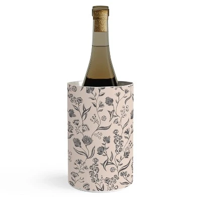 Schatzi Brown Ingrid Floral Ivory Bone Wine Chiller 4 Schatzi Brown Ingrid Floral Ivory Bone Wine Chiller - Image 2