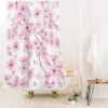 Deny Designs Melly Terpening Cherry Blossom In White Shower Curtain -Deny Designs Shop GUEST 06885e9e 0710 4244 971b 2a11d6d83f4f