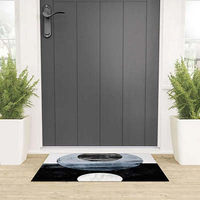 Galleryj9 Circles Black And White Geometric Mid Century Modern Abstract Welcome Mat - Society6 3 Galleryj9 Circles Black And White Geometric Mid Century Modern Abstract Welcome Mat - Society6