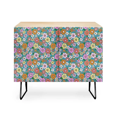 Schatzi Betty Floral Credenza - Deny Designs 5 Schatzi Betty Floral Credenza - Deny Designs - Image 3