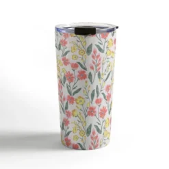 Schatzi Brown Penelope Floral Summer 20 Oz Stainless Steel Travel Mug - Deny Designs -Deny Designs Shop GUEST 0974856d de5f 4a4e abb4 fd531e4874aa