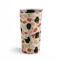 Iveta Abolina California Poppies And Bears 20 Oz Stainless Steel Travel Mug - Deny Designs -Deny Designs Shop GUEST 09784ea9 99a1 4294 90a1 d1bfed5af6c3