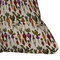 16"x16" Ceci Tattoos Square Throw Pillow - Deny Designs: Abstract Design, Removable Cover, Indoor Decorative Pillow