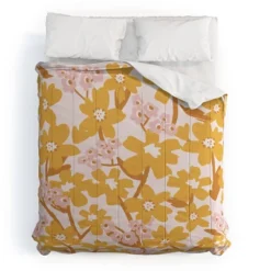 Deny Designs ThityOne Illustrations Wildflowers In Turmeric Comforter Set Yellow -Deny Designs Shop GUEST 09b6b203 ffba 43ba 9852 3b7ec5d4e05e