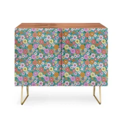 Schatzi Betty Floral Walnut Brown Credenza - Deny Designs -Deny Designs Shop GUEST 0a08189f 7065 45b8 9b46 e2332000a555