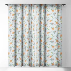 Ninola Design Citrus Fruits Summer Blue 84" X 50" Single Panel Sheer Window Curtain - Deny Designs 8 Ninola Design Citrus Fruits Summer Blue 84" X 50" Single Panel Sheer Window Curtain - Deny Designs -Deny Designs Shop GUEST 0a24672f acdf 47ef 8f9e 3c7ee110c7d7