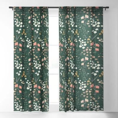Emanuela Carratoni Meadow Flowers Theme Single Panel Sheer Window Curtain - Deny Designs 3 Emanuela Carratoni Meadow Flowers Theme Single Panel Sheer Window Curtain - Deny Designs