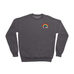 CynthiaF 70s Love Rainbow Sweatshirt - Deny Designs -Deny Designs Shop GUEST 0cb8aabc 945c 468f 8bdb 4353f1b74607