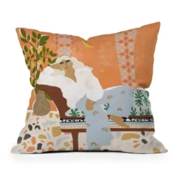Alja Horvat There Is Always Sunshine Outdoor Throw Pillow Orange - Deny Designs -Deny Designs Shop GUEST 0d1bb9f5 fa67 4643 8249 cf0ff674967b