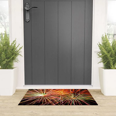Shannon Clark Fireworks Welcome Mat - Society6 3 Shannon Clark Fireworks Welcome Mat - Society6