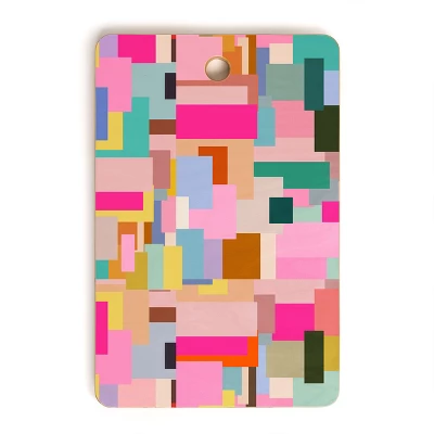 Daily Regina Designs Color Block Print Mid Century Cutting Board Rectangle - Deny Designs 5 Daily Regina Designs Color Block Print Mid Century Cutting Board Rectangle - Deny Designs - Image 3
