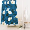 Alison Peace Lilies Shower Curtain Blue - Deny Designs -Deny Designs Shop GUEST 0e3bdcec 1883 4e53 9efd a3389f57f372