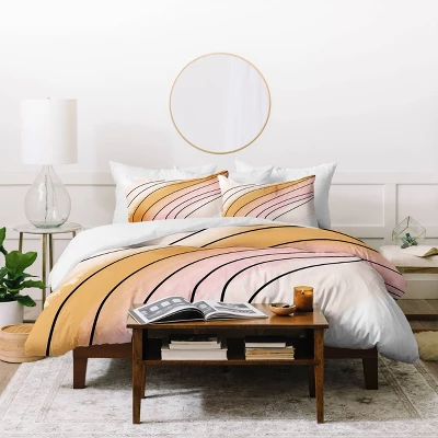 Aleeya Jones Watercolor Rainbow Duvet Set - Deny Designs 5 Aleeya Jones Watercolor Rainbow Duvet Set - Deny Designs - Image 3