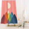 Deny Designs Kids' Andy Westface Rainbow Peak Shower Curtain -Deny Designs Shop GUEST 10484503 8970 4e72 b0ca a5a41b1285e5