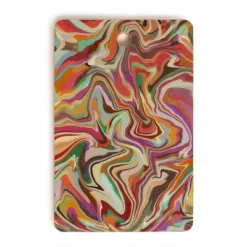 Alisa Galitsyna Colorful Liquid Swirl Cutting Board Rectangle - Deny Designs -Deny Designs Shop GUEST 107626c8 f03f 470c aa1d 366427dd26c6