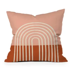 Grace Terracotta Pastel Outdoor Throw Pillow Orange - Deny Designs -Deny Designs Shop GUEST 11036368 2f02 4fd4 8fbd 96178c15195e
