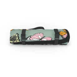 Emanuela Carratoni Wild Butterflies Picnic Blanket - Deny Designs