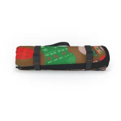 Pimlada Phuapradit Christmas Ornaments Picnic Blanket -Deny Designs