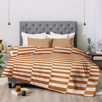 Little Arrow Design Co Aria Rectangle Tiles Comforter Set - Deny Designs 3 Little Arrow Design Co Aria Rectangle Tiles Comforter Set - Deny Designs