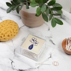 Hello Twiggs Blue Vase With Flowers 4" X 4" Acrylic Box - Deny Designs -Deny Designs Shop GUEST 12e2246b 9c2e 4146 bed0 256054c698eb