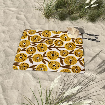 Alisa Galitsyna Mid Century Garden Picnic Blanket - Deny Designs 4 Alisa Galitsyna Mid Century Garden Picnic Blanket - Deny Designs - Image 2