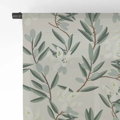 Holli Zollinger Floral Bloom Single Panel Sheer Window Curtain - Deny Designs 5 Holli Zollinger Floral Bloom Single Panel Sheer Window Curtain - Deny Designs - Image 3