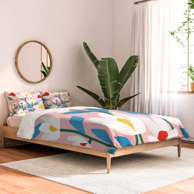 Deny Designs White Springs Florals Comforter Set Various Colors 3 Deny Designs White Springs Florals Comforter Set Various Colors