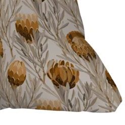 20"x20" Deny Designs Iveta Abolina Protea Bone Outdoor Throw Pillow: Abstract Design, Polyester, Square Shape -Deny Designs Shop GUEST 14332bfb 99db 452f 9fbe 1cb2f391cc2b