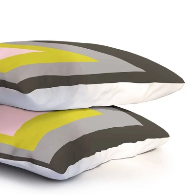 Caroline Okun Flint Lightweight Pillowcase Standard Lime - Deny Designs 4 Caroline Okun Flint Lightweight Pillowcase Standard Lime - Deny Designs - Image 2