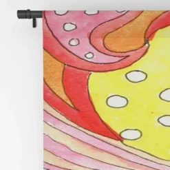 Rosie Brown Swirls 84" X 50" Single Panel Blackout Window Curtain - Deny Designs -Deny Designs Shop GUEST 16c20b2c ecec 4dff a8ae 8780ff6da2f7