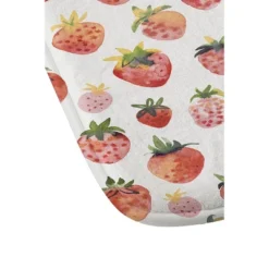 Ninola Design Strawberries Countryside Summer Bath Mat Red - Deny Designs -Deny Designs Shop GUEST 16cb4da6 0f11 47cb ac57 570d3118f304