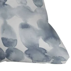 16"x16" Jacqueline Maldonado Dye Ovals Fog Square Throw Pillow - Deny Designs -Deny Designs Shop GUEST 18ee599a d6be 4531 8991 bb1825783bae