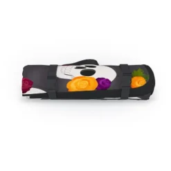Avenie Halloween Floral Skulls Picnic Blanket - Deny Designs