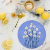 Angela Minca Simple Daisies Perwinkle Cutting Board - Round 1 Angela Minca Simple Daisies Perwinkle Cutting Board - Round -Deny Designs Shop GUEST 1baf13f1 daaf 4c0a 9ef4 81d14ce89a48