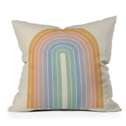 Colour Poems Gradient Arch Rainbow Outdoor Throw Pillow - Deny Designs -Deny Designs Shop GUEST 1e6721dd 1c0f 4c97 94b3 bcf5992aa31d