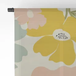 Gale Switzer Happiness Blooms Single Panel Sheer Window Curtain - Deny Designs -Deny Designs Shop GUEST 1eb7bf3a fe92 4629 bc11 894233806fb6