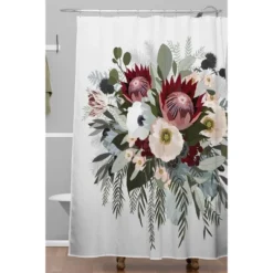 Adeline Sun Shower Curtain - Deny Designs