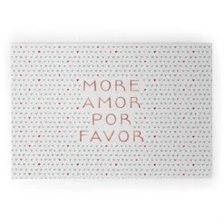 Orara Studio More Amor Quote Rose Gold Looped Vinyl Welcome Mat - Society6 -Deny Designs Shop GUEST 20039a8f 8de5 43fa 9466 794f6970709b