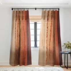 Monika Strigel Within The Tides Cinnamon DAR Single Panel Sheer Window Curtain - Deny Designs -Deny Designs Shop GUEST 209e6ae7 3db6 4d22 b93d 4c4654fca04c