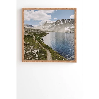 Kevin Russ High Sierra Lake Bamboo Framed Wall Art - Deny Designs 6 Kevin Russ High Sierra Lake Bamboo Framed Wall Art - Deny Designs - Image 4