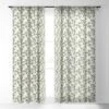 Holli Zollinger Floral Bloom Single Panel Sheer Window Curtain - Deny Designs -Deny Designs Shop GUEST 230b68a8 19c7 4186 8de4 eecf3d0137ed