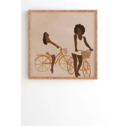 Nawaalillustrations Sunday Morning Minimal Framed Wall Art Bamboo - Deny Designs -Deny Designs Shop GUEST 24ee0984 1caf 48a9 9445 de09ea1f641b