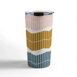 June Journal Pastel Piano Keys 20 Oz Stainless Steel Travel Mug - Deny Designs -Deny Designs Shop GUEST 253702cb ef5a 4cef 869b 6f15cc60f23e