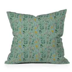 Holli Zollinger Zarah Wildflower Outdoor Throw Pillow Green - Deny Designs -Deny Designs Shop GUEST 2596c338 3c5c 4b22 8170 a0271aa97f7f