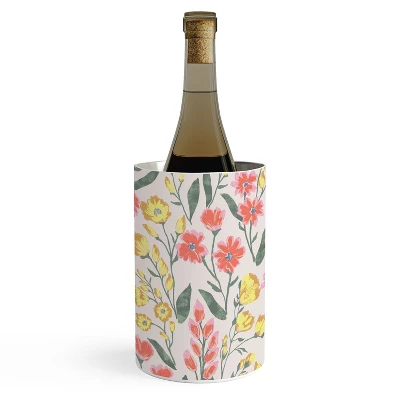 Schatzi Brown Penelope Floral Summer Wine Chiller - Deny Designs 4 Schatzi Brown Penelope Floral Summer Wine Chiller - Deny Designs - Image 2