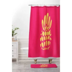 Allyson Johnson Pineapple Bath Rugs And Mats Pink 24" X 36" - Deny Designs -Deny Designs Shop GUEST 27061aa0 00e1 40f0 a534 169ccaebd09d
